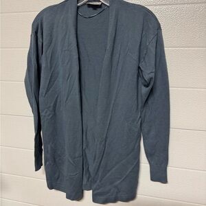 LOFT women’s grey blue cardigan